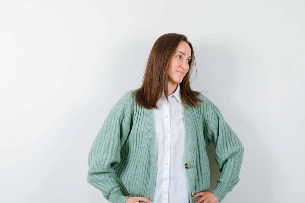 Button-Down Shirt and Sweater Vest