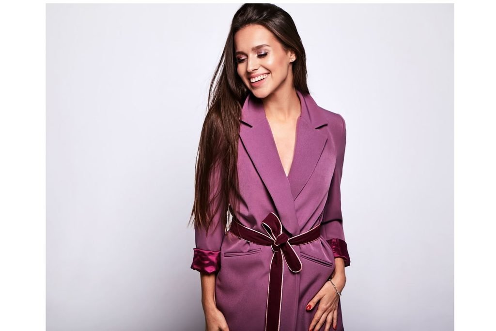 Blazer with a Satin Slip Dress
