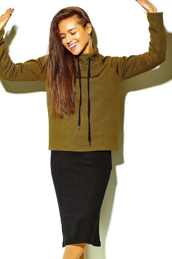 Hoodie With a Maxi Skirt