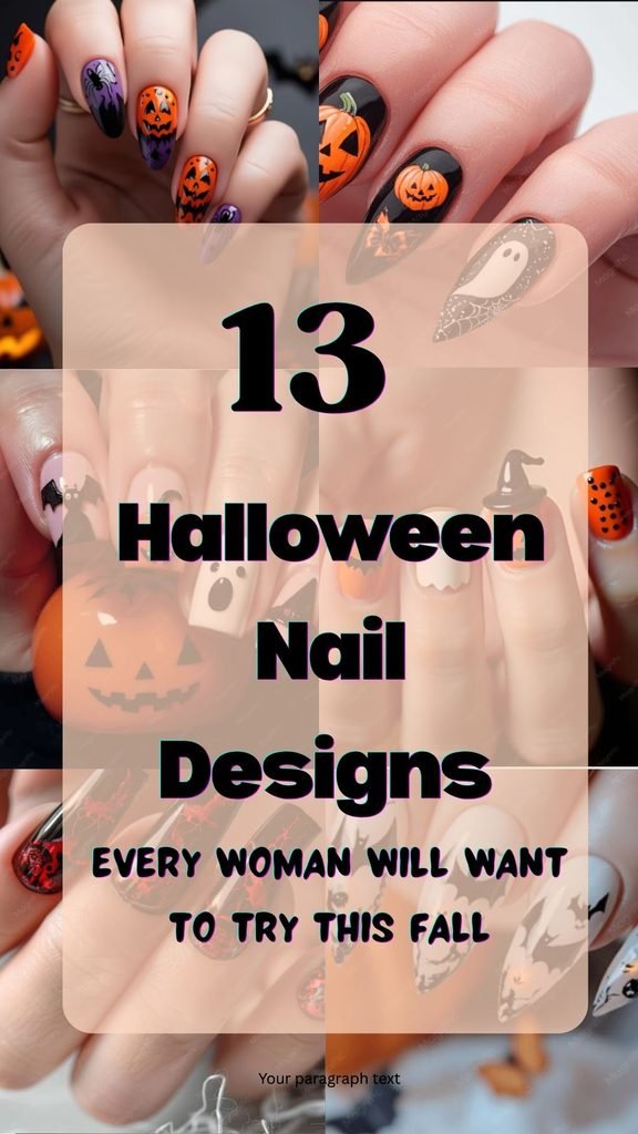Halloween Nail Designs Every Woman Will Want to Try This Fall