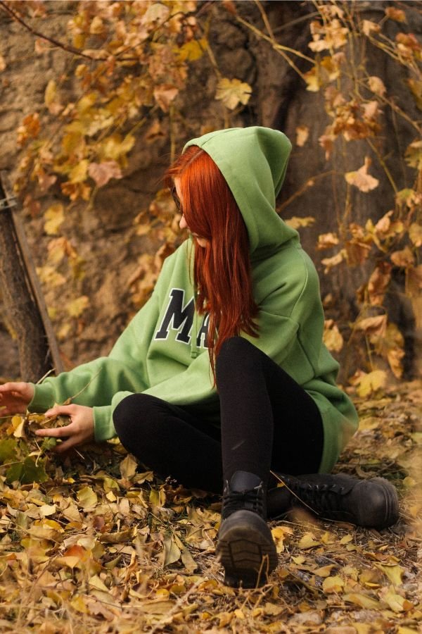 Oversized Hoodie With Leggings