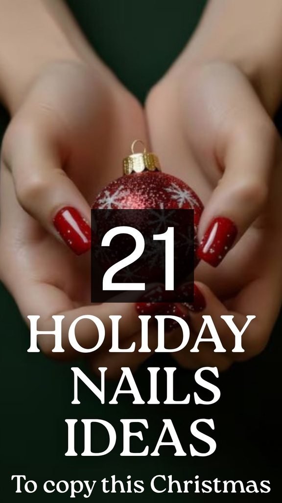 21 Christmas Nail Ideas
